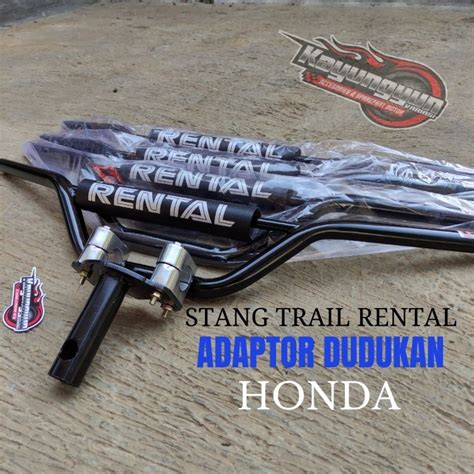 Jual Stang Setang Stir Trail Dan Dudukan Adaptor Untuk Motor Bebek