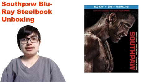 Southpaw Blu Ray Steelbook Unboxing YouTube