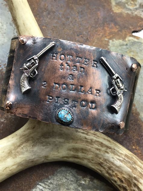 Hotter Than a Two Dollar Pistol Rough and Rowdy Artisan Made - Etsy