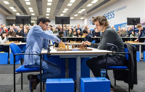 Anish Giri Stunt Op Tata Steel Chess Met Zege Op Wereldkampioen Magnus