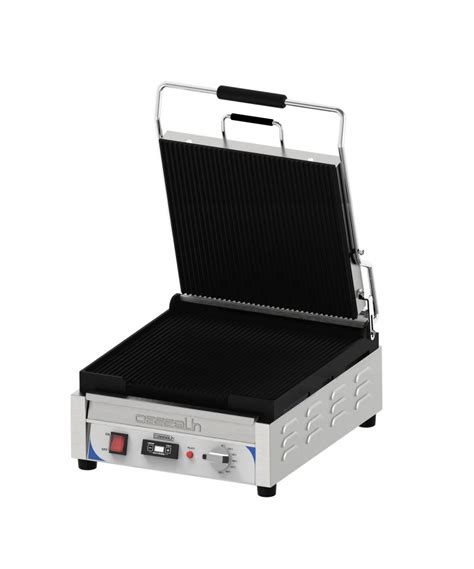 Grill Panini XL Premium Rainurée Rainurée avec minuteur