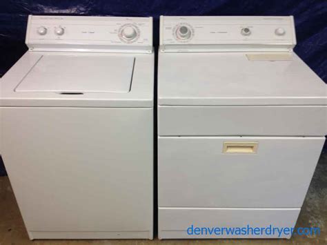 Large Images For Whirlpool Washer Dryer Set Super Capacity Plus 1103