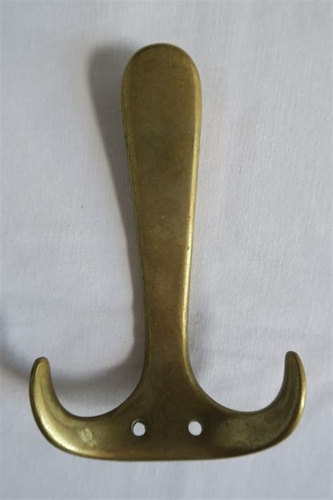 5 Authentic Heavy Brass Hooks By Carl Auböck For Sale At 1stdibs