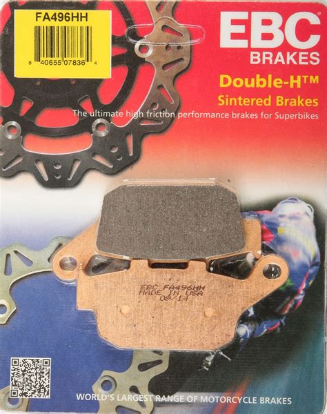 Ebc Double H Hh Sintered Superbike Brake Pads One Pair Fa