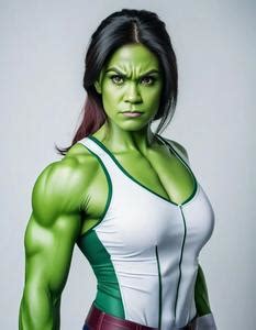 She Hulk Cosplay Face Swap Insert Your Face ID 1032290