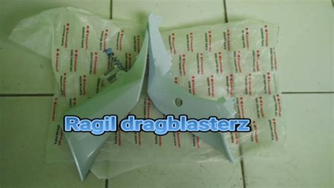 Jual Cover Body Belakang Ninja 250 Mono Putih Mutiara Original Di Lapak