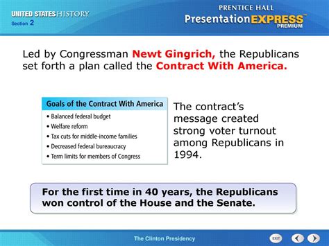 Objectives Explain Why Bill Clinton Won The Presidency In Ppt Download