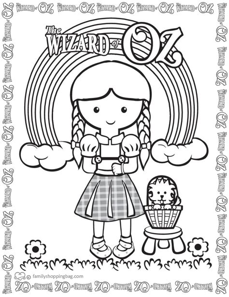 Coloring Page 6 Wizard Of Oz