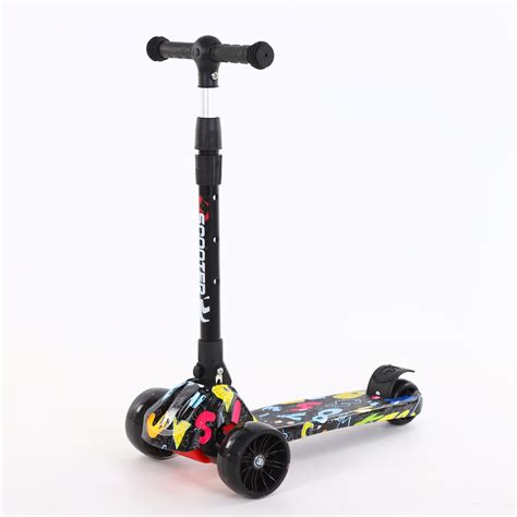 Kids Kick Scooter with Music and Lights - Bikes and Trikes