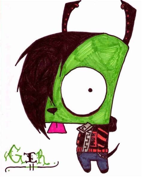 Emo Gir By Xxxrazoremoxxx On Deviantart Invader Zim Girly Emo