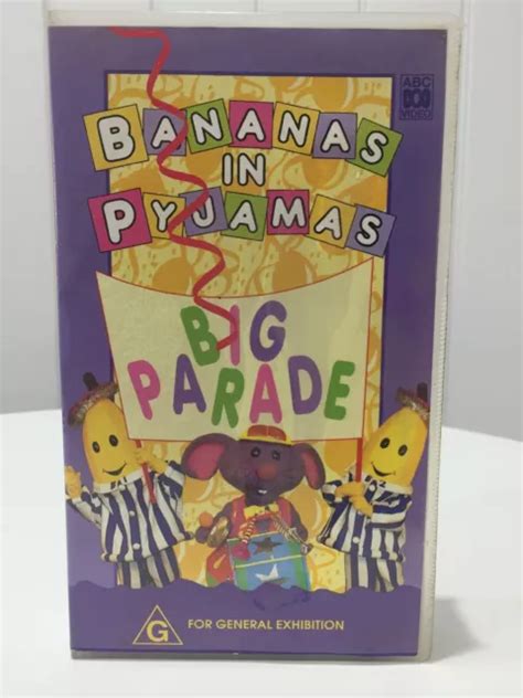 BANANAS IN PYJAMAS BIG PARADE ABC Video VHS VIDEO PAL 17 05 PicClick AU