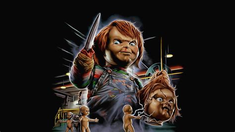 Download Child's Play Chucky Animated Art Wallpaper | Wallpapers.com