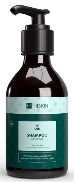 HISKIN CBD Shampoo Szampon dla włosów przetłuszczających się 250ml