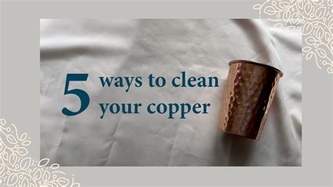 How to Clean Your Copper Vessel - A Simple Guide – Meraki Copper