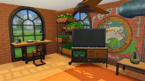 The Sims 4 Industrial Loft Kit Build Buy Overview