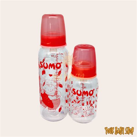 Botol Dot Susu Asi Sumo Ninio Round Bottle Tempat Minum Anak Bayi Bpa