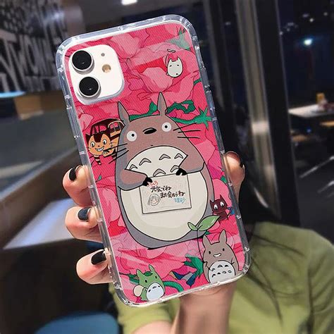 Anime Totoro Anime Phone Case For Iphone 12 Pro Max 11 Pro Etsy