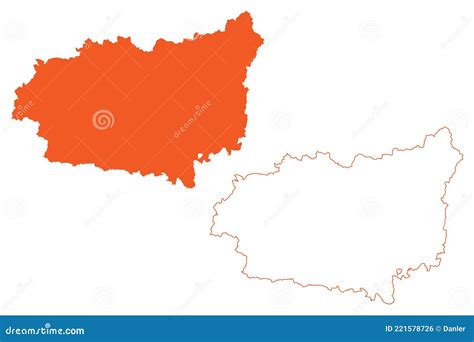 Spain Autonomous Communities And Provinces Isometric Map Cartoon Vector ...