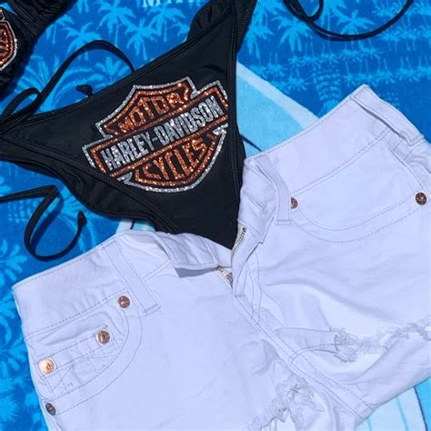Harley Davidson Swim New Style Sexy Harley Davidson Branded Bikini Top Poshmark