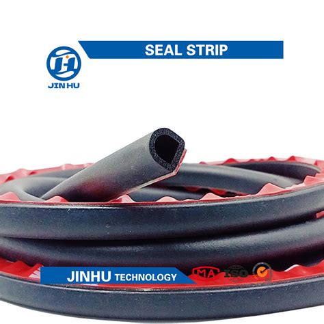 Custom Epdm Nbr Silicone Pvc Rubber Extruded Seal Strip For Mechanical