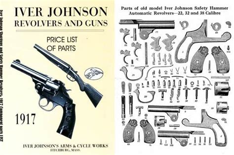 Iver Johnson 1917 Revolvers And Guns Parts And Price List Catalog