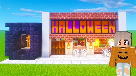 Minecraft Tutorial How To Make A Halloween Costume Store 2020 City