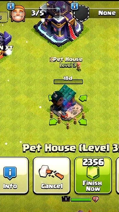 Clash Of Clans Pet House Max Level Upgrade Review And Gameplay Of All