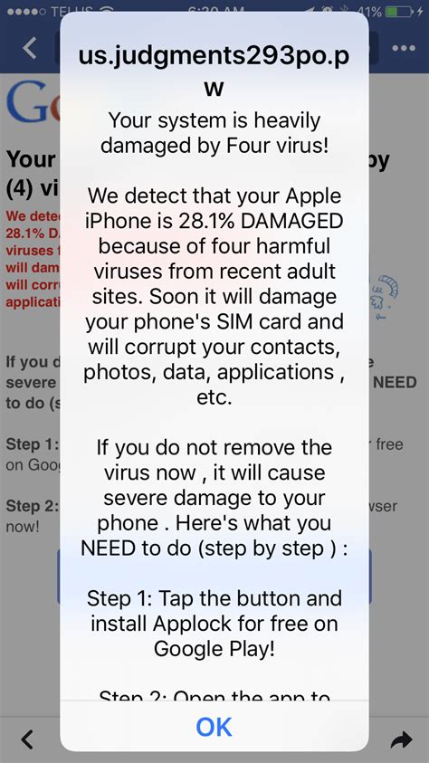 Does Apple Alert You If You Have A Virus Apple Poster