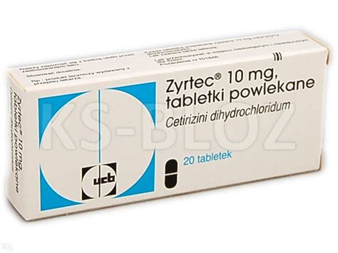 Zyrtec Ulotka Dawkowanie Zastosowanie Interakcje Ktomalek Pl