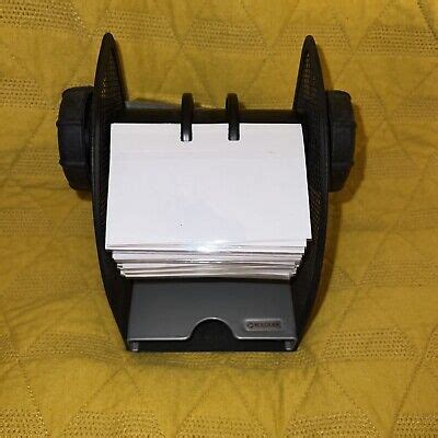 Rolodex Business Card Files Rotary Card File