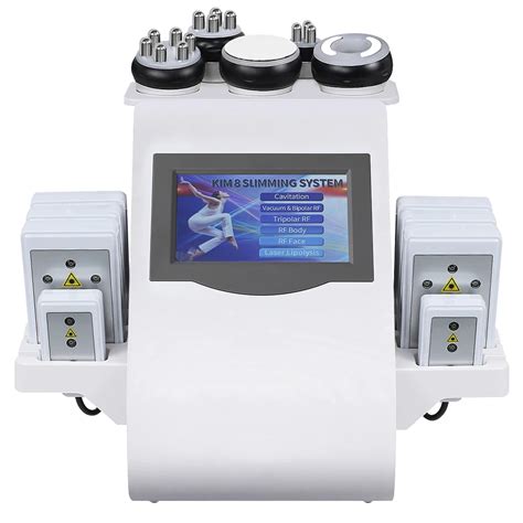 6 In 1 Vacuum Laser Radio Frequency Rf 40k Lipo Cavitation Ultrasonic