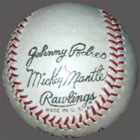 1960 Rawlings AB Baseball