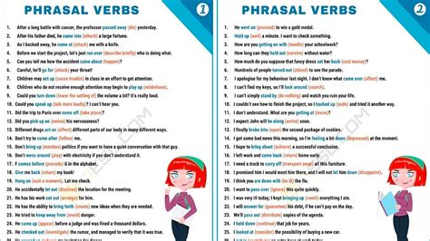 120 Common Phrasal Verbs Frequently Used In Daily English Conversations