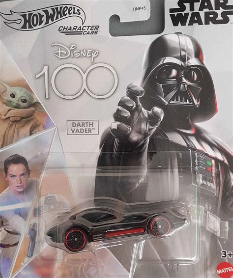 Hot Wheels Character Cars Disney 100 Darth Vader Universo Hot Wheels