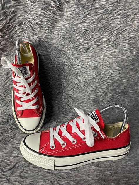 Converse chuck taylor red on Carousell