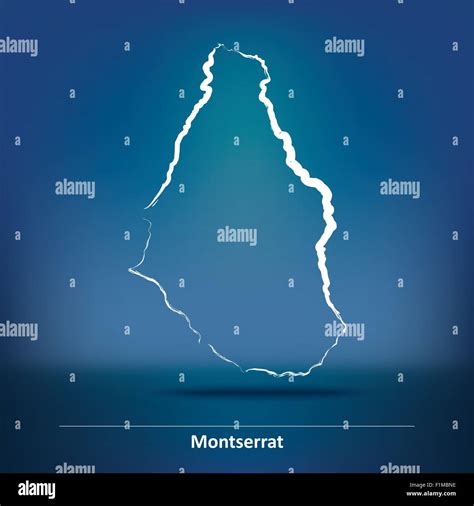 Map Of Montserrat Hi Res Stock Photography And Images Alamy