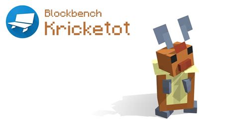 Kricketot Pok Mon Blockbench Fanart Youtube