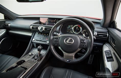 2020 Lexus RC F-interior – PerformanceDrive