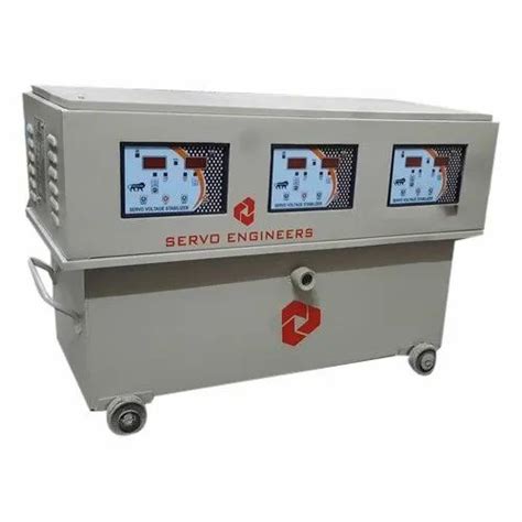 Single Phase Kva Oil Cooled Servo Voltage Stabilizer Volt At Rs