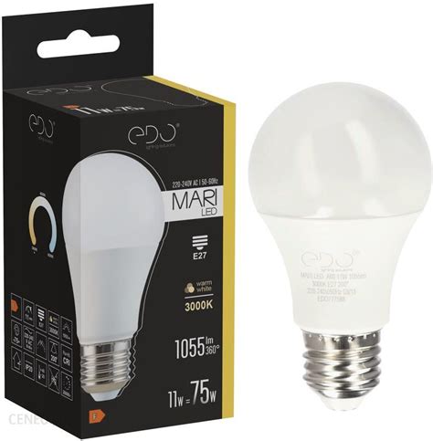 Edo Solutions Żarówka Mari Led E27 11W 3000K Ciepła Ww 1055Lm Opinie