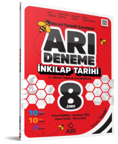 8 Sınıf T C İnkılap Tarihi ve Atatürkçülük Arı Deneme