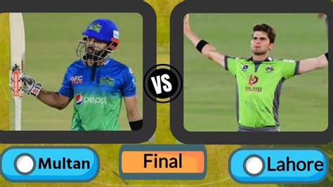 HBL PSL Final Lahore Qalandars Vs Multan Sultan 2023 Live Final