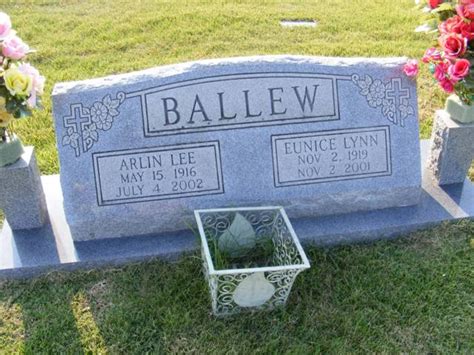 Arlin Lee Ballew 1916 2002 Find A Grave Memorial