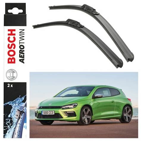 Bosch Aerotwin Front Wiper Blades Set Fits Vw Scirocco 138 0808 A980s Ebay