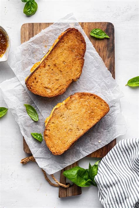 Air Fryer Grilled Cheese So Easy Simply Quinoa