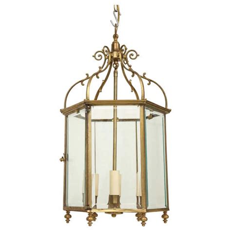 Georgian Anthemion Lantern Brass For Sale At 1stdibs