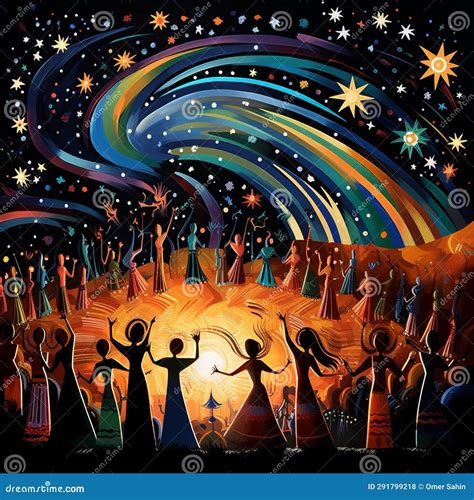 Radiant Rhythms: a Celebration of Life Stock Photo - Image of stunning