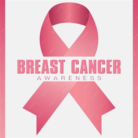 Premium Vector Colored Breast Cancer Awareness Campaign Vector Illustration