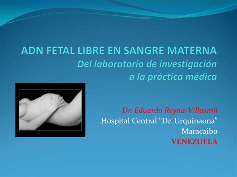 Pdf Adn Fetal Libre En Sangre Materna Del Laboratorio De