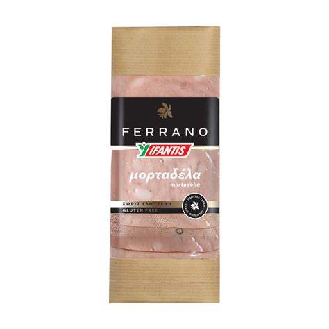 Ifantis Ferrano Μορταδέλα Χωρίς Γλουτένη 70 gr Super Market